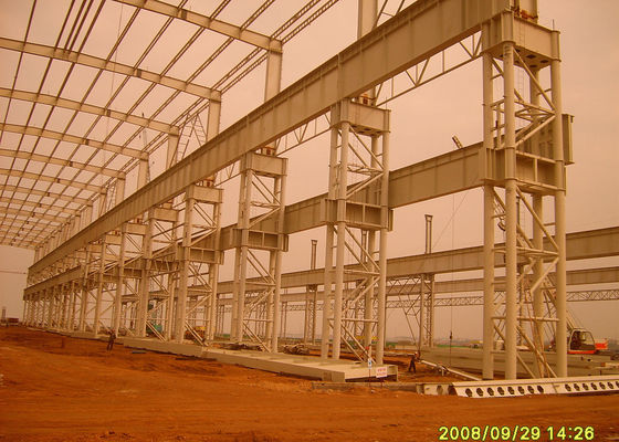 Bâtiments en acier industriels/construction lourde d'atelier de structure métallique d'ingénierie