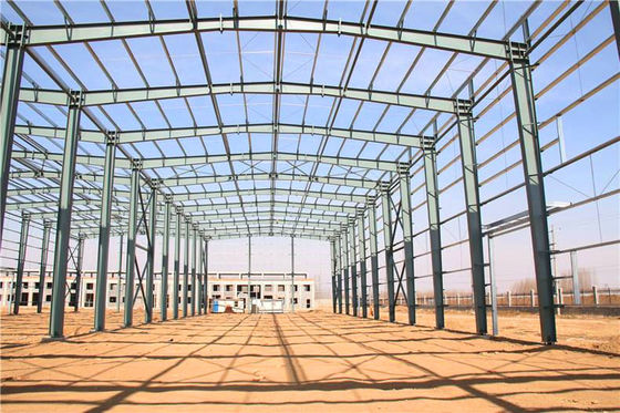 Construction légère d'entrepôt en métal d'envergure de structure métallique de bâtiments multi d'entrepôt