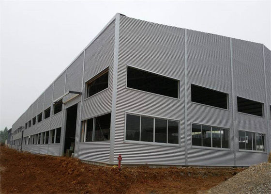 Les bâtiments à charpente d'acier industriels de Q235B ont préfabriqué l'atelier de structure métallique