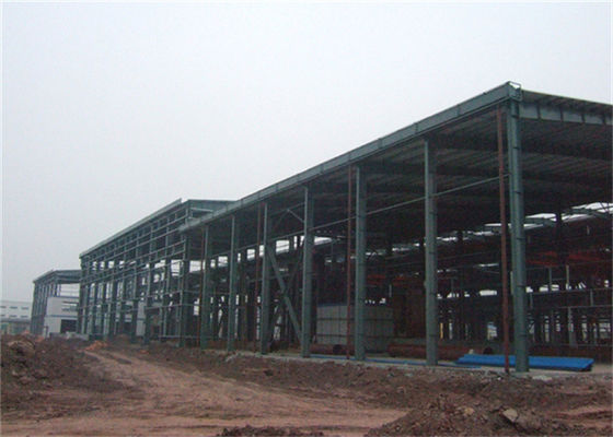 Bâtiments en acier industriels lourds de fabrication de bâtiment de structure de cadre en acier de Q355B