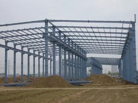Fabrique industrielle durable Structure en acier Construction de bâtiments Atelier de métal préfabriqué
