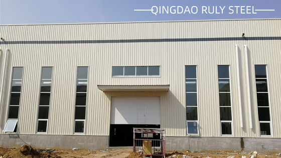 Entrepôt de structure en acier préassemblé/préfabriqué en acier de haute qualité