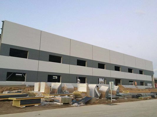 Hangar industriel de construction préfabriqué d'entrepôt d'acier de construction