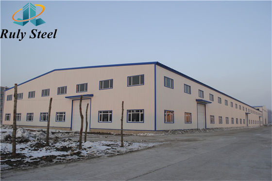 Atelier de construction de structures en acier préfabriqué