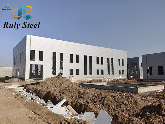 Construction de bâtiments en acier à plusieurs étages