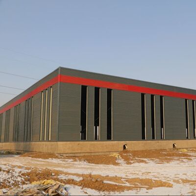 Entrepôt de structure en acier galvanisé préfabriqué pour stockage