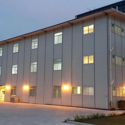 Bâtiment d'hôtel en acier préfabriqué à plusieurs étages antisysmique