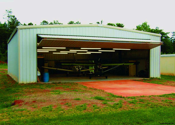 Construction provisoire de hangar d'avions de bâtiments de hangar d'avions de structure métallique