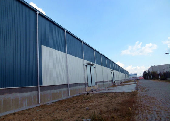 Construction d'entrepôt de structure métallique de logistique/bâtiments à pans de bois en acier industriels