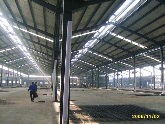 Le bâtiment prêt à l'emploi d'usine de vêtement de structures métalliques/envergures multi Metal l'atelier