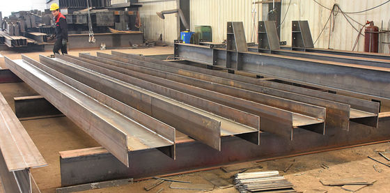 Acier de H-section de fabrication de poutre en double T d'acier de construction de carbone de soudure