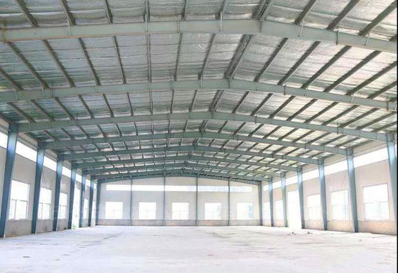 Bâtiments en acier pré machinés/entrepôt propre de structure de cadre en acier d'envergure