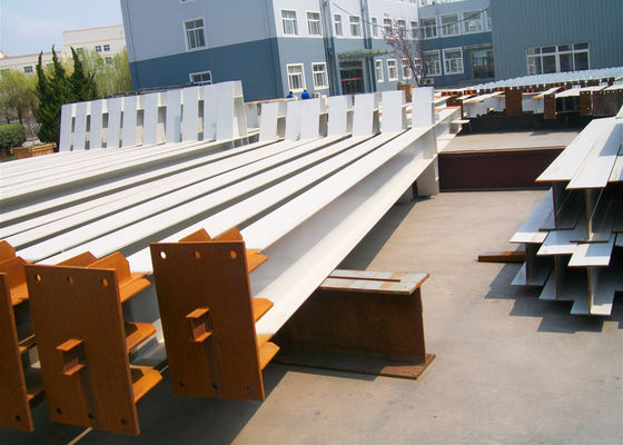 Poutre en acier en forme de H Q235B Q355B ASTM A36 Fabrication d'acier de construction