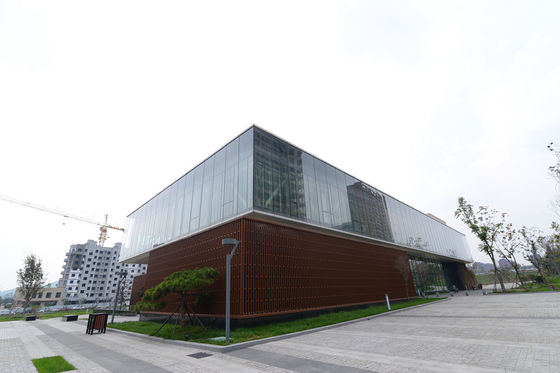 Bâtiments de salle d'exposition de structure métallique/exposition Hall Multi Floors Office Buildings