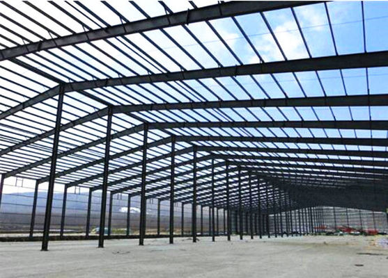 Construction portaile en acier préfabriquée d'entrepôt en métal de cadre de la construction d'entrepôt/PEB