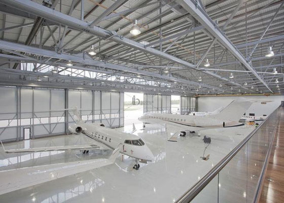 Hangar en acier préfabriqué d'avion de bâtiments de hangar en métal de hangars d'avions