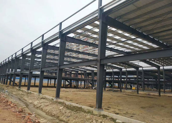 Entrepôt pré machiné de cadre en acier de bâtiments en métal de construction de structure métallique