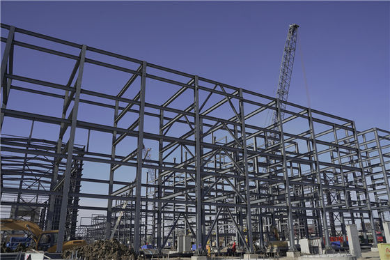 Usine chimique préfabriquée à structure d'acier d'une durée de vie de 50 ans