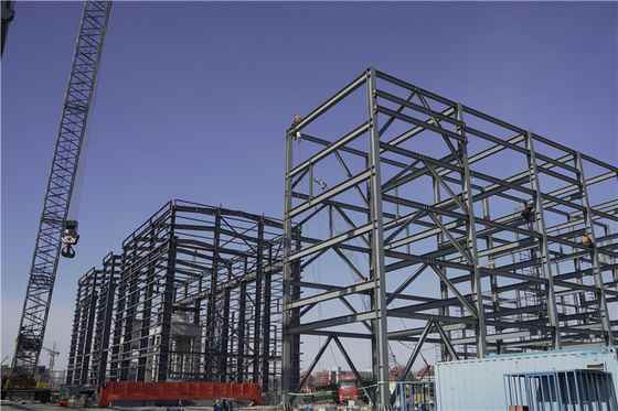 Usine chimique préfabriquée à structure d'acier d'une durée de vie de 50 ans