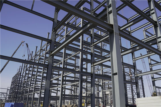 Usine chimique préfabriquée à structure d'acier d'une durée de vie de 50 ans
