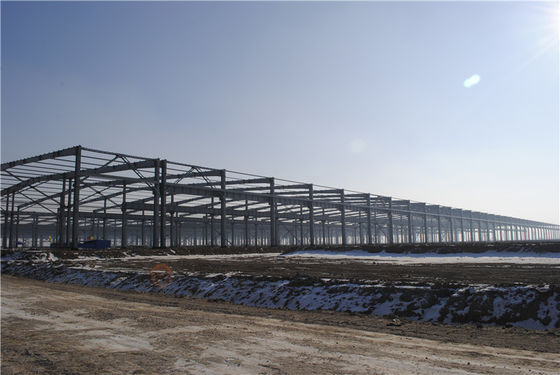 Construction préfabriquée de structures en acier Parc industriel 200000m2