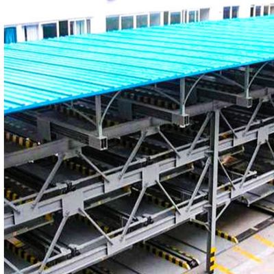 Structure de parking en acier préfabriqué à grande portée et à plusieurs étages Q235B Q355B