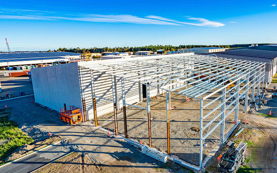 Construction d'ouvrages d'acier préfabriqués