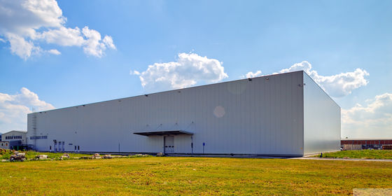 Terrain de basket-ball en structure d'acier préfabriquée, multi-terrains, grande portée
