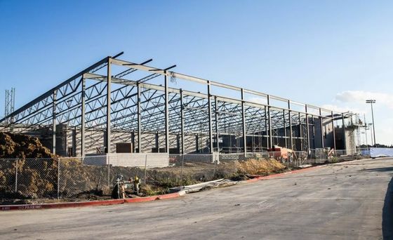 Entrepôt de structure en acier préassemblé/préfabriqué en acier de haute qualité