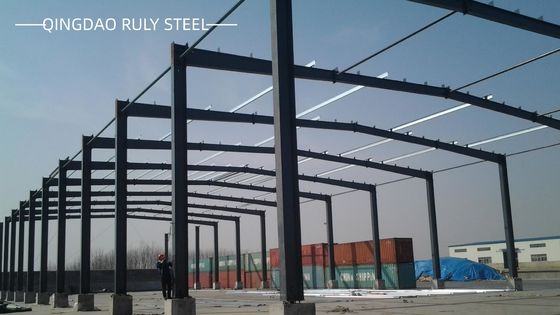 Fabrication industrielle sur mesure à grande portée atelier de construction préfabriquée en acier