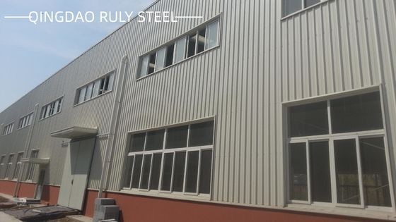 Fabrication rapide Structure en acier préfabriquée légère bâtiment de grande portée Portail cadre entrepôt métallique