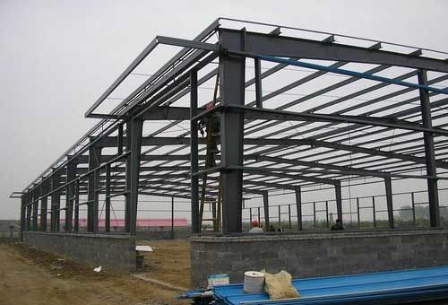 Structure en acier entrepôt immobilier préfabriqué bâtiment d'usine bâtiment de construction hangar atelier de structure en acier