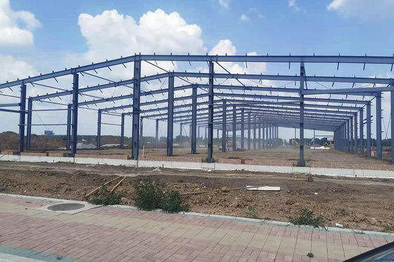 Fabrique chinoise fabriquée en atelier de préfabrication cadre de portail Construction à faible coût pour le stockage