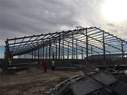 Q355B Construction préfabriquée de structures en acier pour usine de transformation du lait