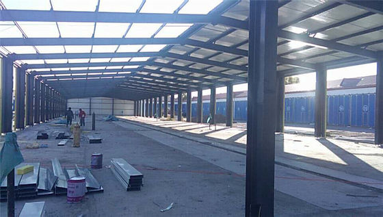 Atelier de réparation de structures en acier préfabriquées