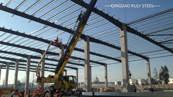 Structure préfabriquée en acier atelier cadre de portail personnalisable