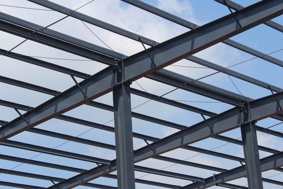 Cadre de portail Atelier préfabriqué moderne Construction personnalisée de haut niveau destinée au dépôt