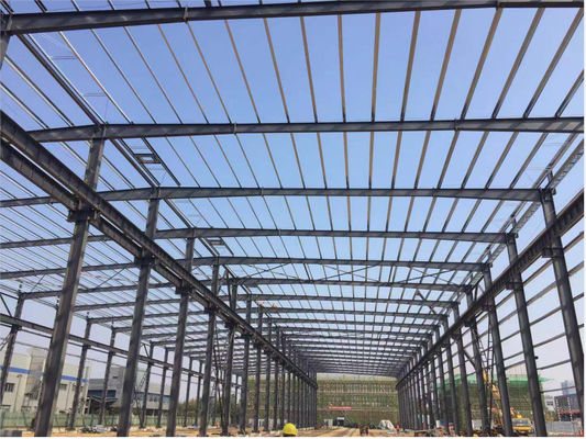 Conception d'une charpente en acier de construction personnalisée de haute qualité, résistance au vent élevée/amélioration de la stabilité structurelle