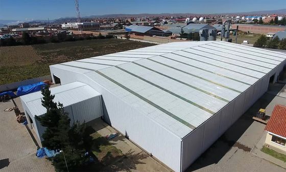 Cadre de portail Atelier préfabriqué moderne Construction personnalisée de haut niveau destinée au dépôt