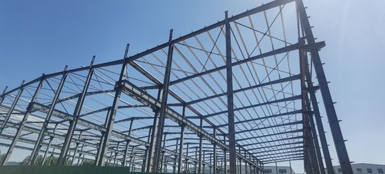 bâtiments d'atelier métallique en acier de section H préfabriqués