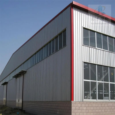 Structure en acier préfabriquée entrepôt poutres à section H personnalisées