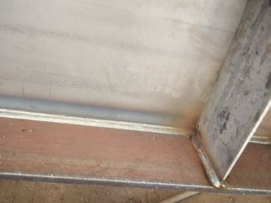 Poutre en H en acier de construction préfabriquée peinte ou galvanisée Q235B Q355B