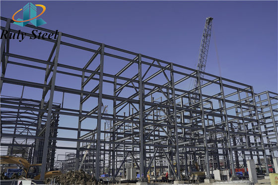 Fabrication de structures en acier préfabriquées à plusieurs étages pour bâtiments résidentiels / bureaux / hôtels