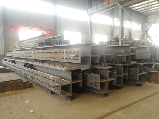 Poutres et colonnes préfabriquées en acier de structure ASTM A36 Q235B Q355B