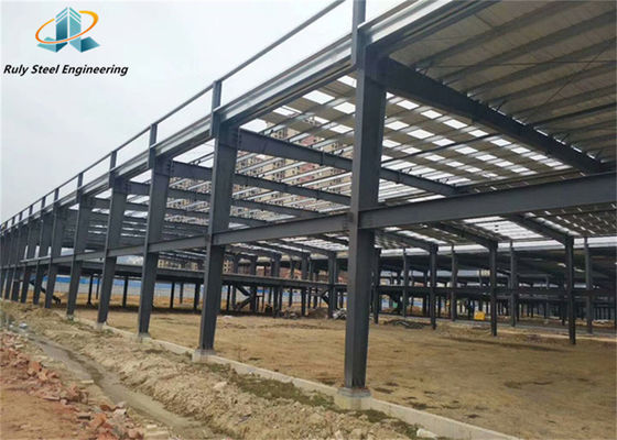 Structure en acier préfabriquée Fabrication de bâtiments entrepôt atelier à plusieurs étages matériaux de construction à grande portée