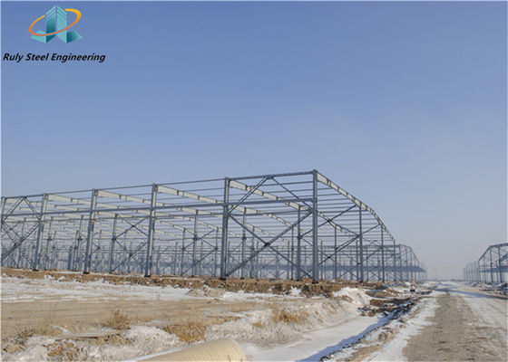 Structure métallique préfabriquée en acier grande portée entrepôt atelier matériaux de construction bâtiments industriels préfabriqués