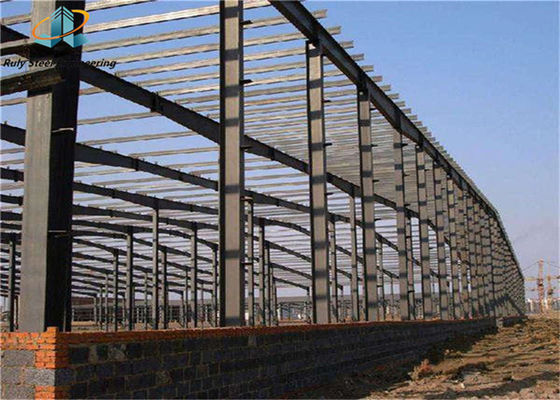 Q355B Structure en acier préfabriqué Structure en acier de entrepôt