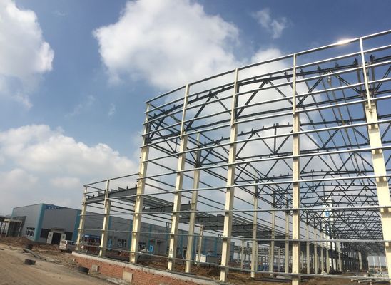 Construction de bâtiments industriels préfabriqués