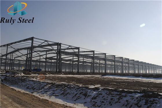 Entrepôt de structures en acier à grande échelle Parc industriel préfabriqué