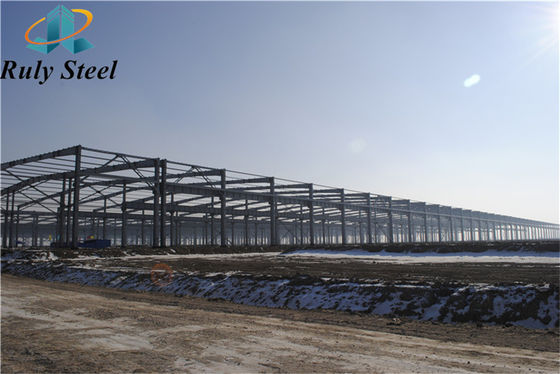 Entrepôt de structures en acier à grande échelle Parc industriel préfabriqué